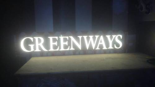 Acrylic With Chelyniam Letter