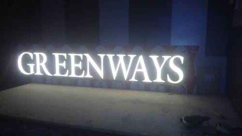 Acrylic With Chelyniam Letter