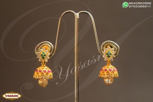 Golden New Model Ear Rings