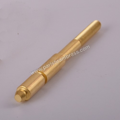 Brass Gas Threaded Spindle