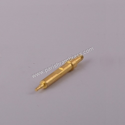Brass Left Threaded & Slotted Spindle