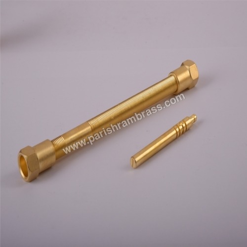 Brass Double End Threaded Stud and Nut Brass Double End Threaded Stud and Nut