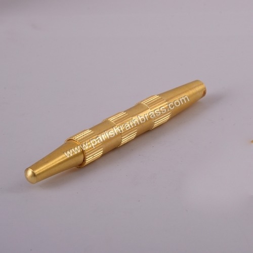 Brass Medical Knurling Part
