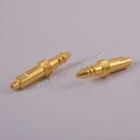 Brass Spindle Parts - Brass, 5-10mm Diameter, 25-50mm Length | Precise Machining, Corrosion Resistant, Iso 9001 Tolerance +/-0.1mm
