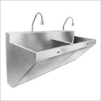 Double Scrub Sink