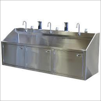 Double Surgical Scrub Sink