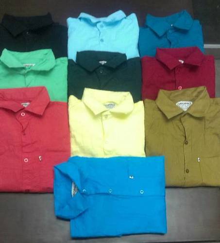 Cotton Plain Shirts
