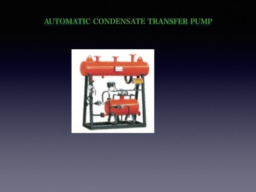 Automatic Condensate Transfer Pump