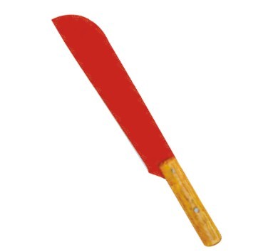 BILL HOOK STRAIGHT WOODEN HANDLE