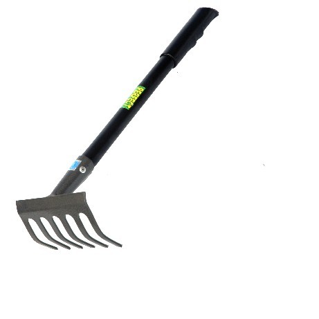 BABY RAKE 6 TEETH 14" HANDLE