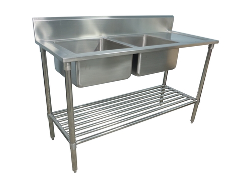 Two Sink Unit Dimension(L*W*H): 1125X600X850+100 Millimeter (Mm)