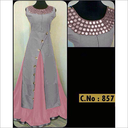 Designer Round Neck Ladies Suit