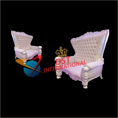 High Backed Throne Sofa Set