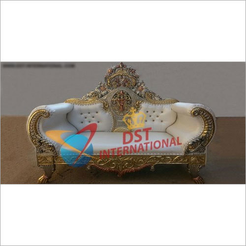 Gold Plated Two Seater Throne