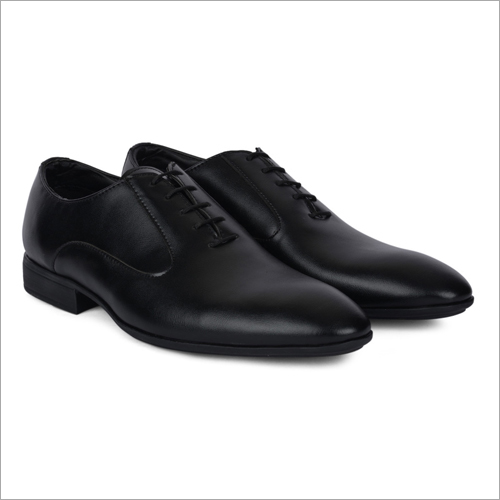Peru Black Leather Shoes