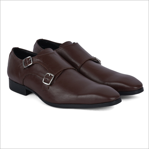 San Dark Brown Leather Shoes