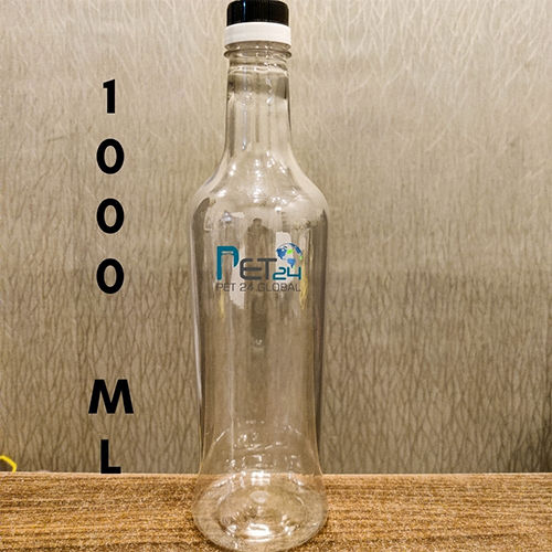 Transparent Premium Oil Bottle