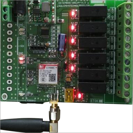 Gsm Sms Controll Switch 6 Relay