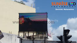 Black P10 Outdoor Led Display Video Wall