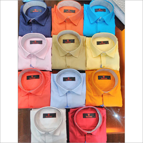 Mens Plain Formal Shirt