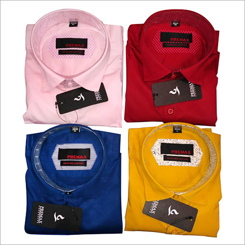 Mens Plain Designer Shirt