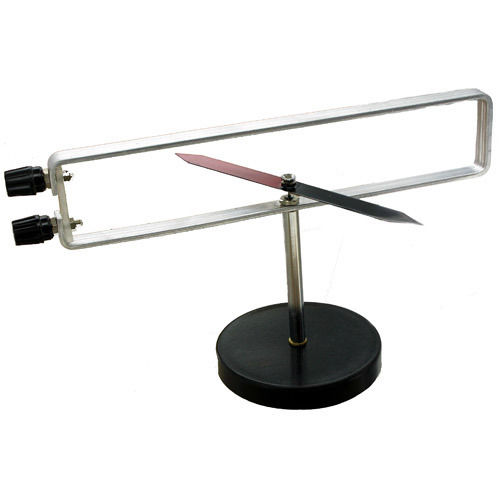 Oersted's Law Apparatus - Metal, 100-500 Grams Weight | Manual Operation, Laboratory Use, Magnetic Needle with Adjustable Current Direction