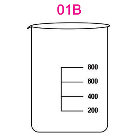 Beakers Low form with Spout, Graduated