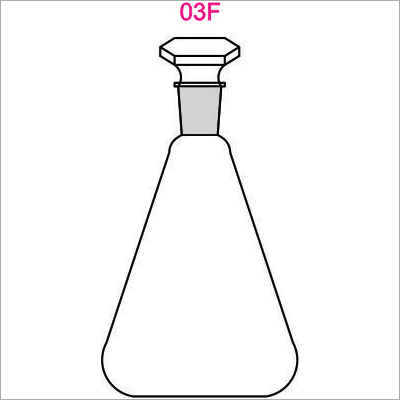 Flasks - Conical, Clear Glass, 25-2000ml Capacity, Interchangeable Joint & Glass Stopper