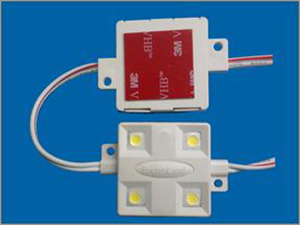 4 LED SMD Strip Light Plastic Module