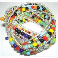 Multicolour Beaded Napkin Rings Design: Modern