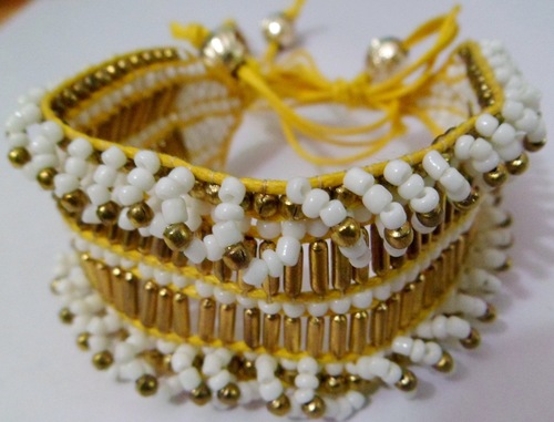 beaded neckline