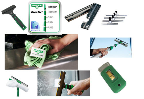 Window Cleaning Tools - Color: Green