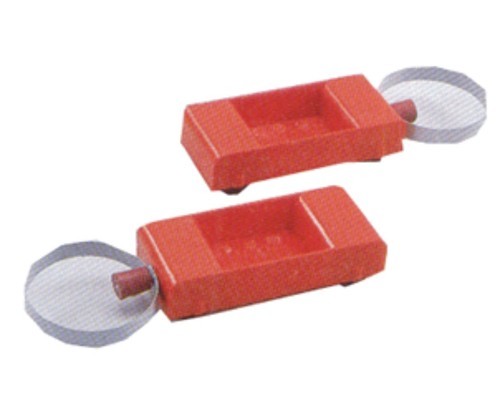 MINI CARS SET PLASTIC - 14x16 cm Rectangular Design | Manual Operation Rubber Bumpers Removable Wheels Spring Steel Bumpers