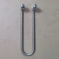 U Type Heater - Air Heating Elements, Adjustable Power 230/440 Watt , Customizable Dimensions For Industrial Heating Applications