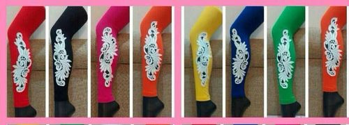 Embroidery Leggings