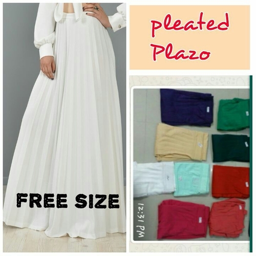 Pleated Palazzo