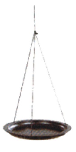 Weight Pan - Plastic, 10 Cm Diameter with Raised Collar, Manual Operation for 300-2000 Grams Load Capacity, Ideal for Laboratory Use