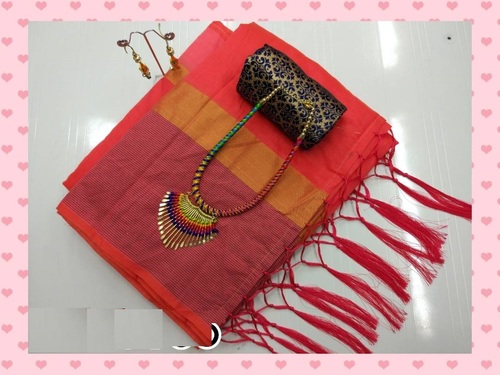 Orrange Bollywood Chanderi Sarees
