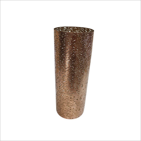 Hurricane Cut Out Design Candle Holder