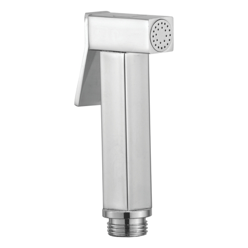 Square Brass Health Faucet With 1 Mtr. Tube & Bras