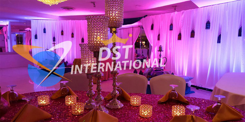 Wedding Tall Crystal Candlestick