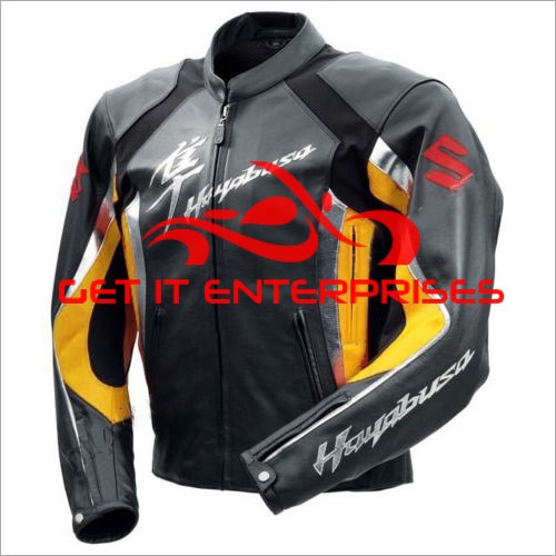 Hayabusa Motorbike Leather Jacket