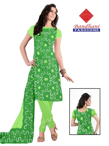 Bandhani Pure Silk Dress Material Wholesale Bandhani Pure Silk Dress Material Wholesale