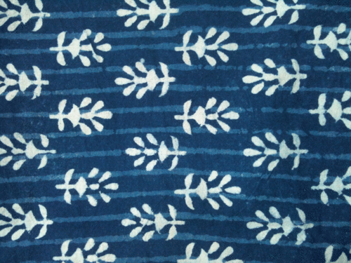 Indigo Hand Block Print Indigo Hand Block Print