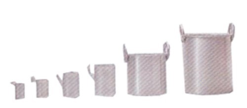 MEASURES METAL - Stainless Steel, Capacity: 100mL, 200mL, 500mL, 1L, 5L, 10L | For Liquids & Solids, Laboratory Use, Weight: 800g