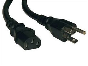 3 Pin Computer Power Cord
