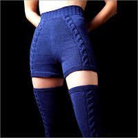 Tanzanite Knitted Shorts