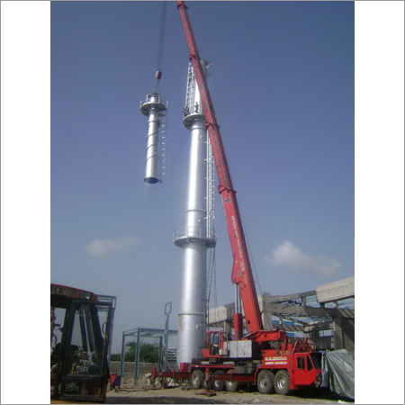 Mild Steel Industrial Chimney
