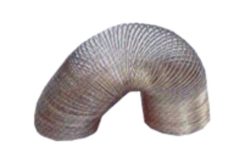 SLINKY SPRING - Stainless Steel, Helical Coil 7cm Diameter, Unextended Length: 5.5cm & 16.5cm | Wave-Motion Demonstration, Laboratory Use