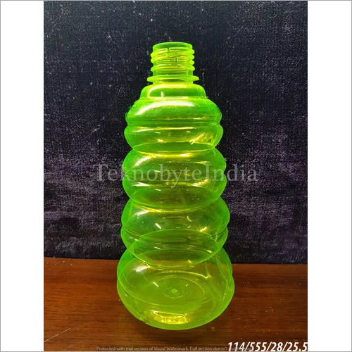 Green Plastic Bottle